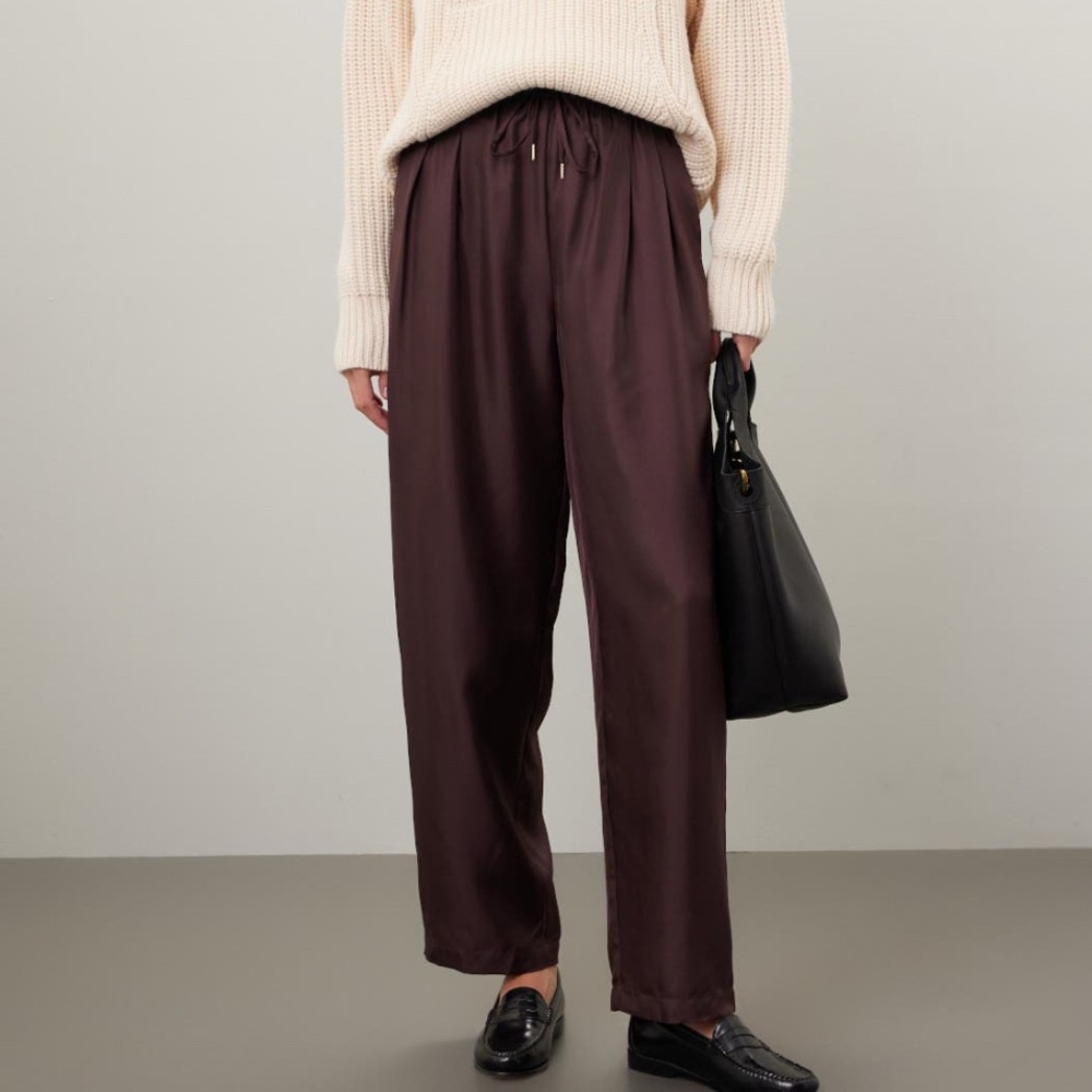 Silk Laundry Silk Slouch Pant